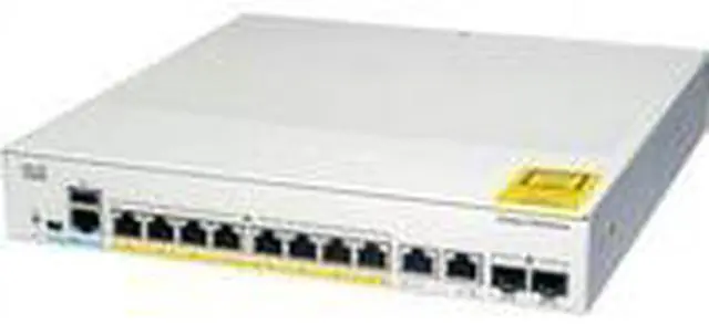 Alt view image 7 of 7 - Catalyst 1000-8FP-2G-L - switch - 8 ports - managed - rack-mountable