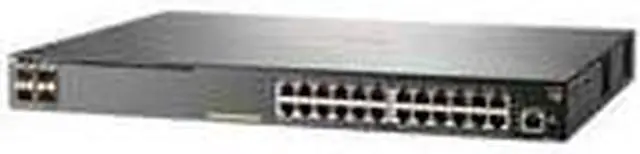 Alt view image 15 of 15 - Aruba 2930F 24G PoE+ 4SFP+ Managed L3 Switch - 24 PoE+ Ethernet Ports & 4 1/10 Gigabit SFP+ Uplink Ports - JL255A#ABA