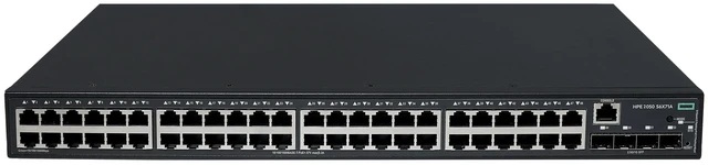 Alt view image 6 of 6 - HPE CW 2050 48p 10/100/1000BASE-T PoE+ 4p SFP 1G/2.5G 410W Switch - 48 Ports - Manageable - Gigabit Ethernet, 2.5 Gigabit Ethernet - 10/100/1000Base-T, 2.5GBase-X - 2 Layer Supported - 25 W Power Cons