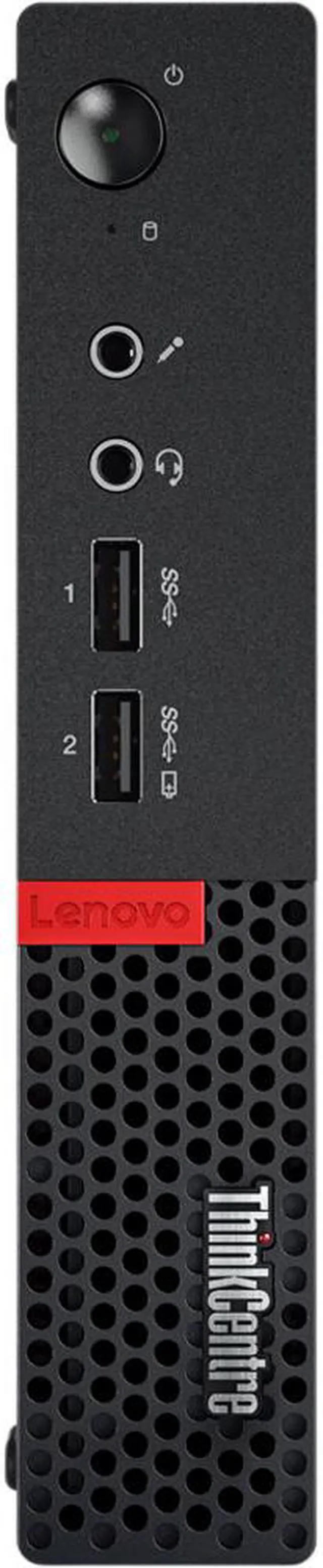 Alt view image 2 of 12 - Lenovo Desktop Computer ThinkCentre M710q (10MR0047US) Intel Core i5-6500T 8GB DDR4 256GB SSD Intel HD Graphics 530 Windows 7 Professional 64-Bit (Downgrade From Windows 10 Pro)