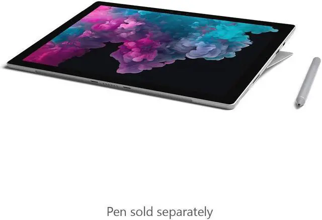Alt view image 3 of 20 - Microsoft Surface Pro 6 Intel Core i7-8650U 8GB Memory 256GB SSD Intel UHD Graphics 620 12.3" 10 point multi-touch 2736 x 1824 Detachable 2-in-1 Laptop Windows 10 Home 64-Bit KJU-00001