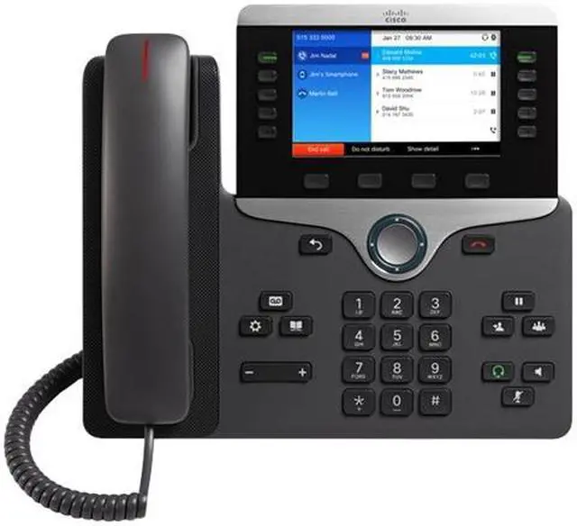 Alt view image 7 of 12 - Cisco CP-8851-K9= Network VoIP Device