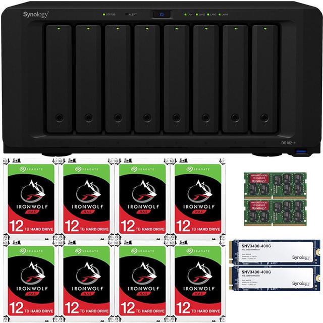Serveur NAS 8 baies Synology DiskStation DS1821+ 