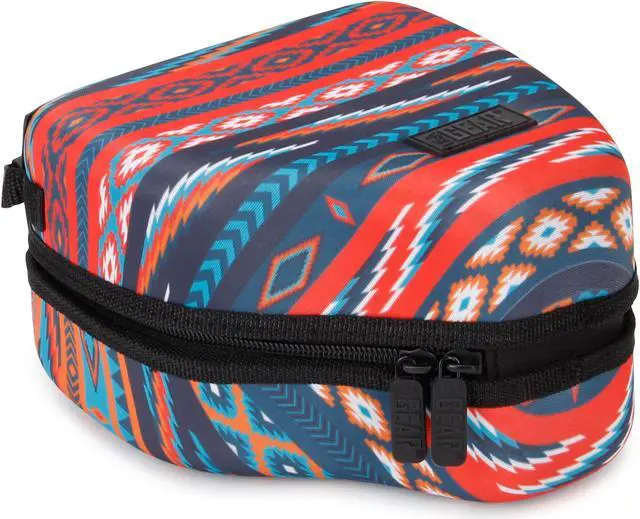 Alt view image 4 of 11 - USA Gear Quick Access DSLR Hard Shell Camera Case (Southwest) w/Molded EVA Protection, Padded Interior, Holster Belt Loop and Rubber Coated Handle - Works W/Nikon, Canon, Pentax, Olympus and More