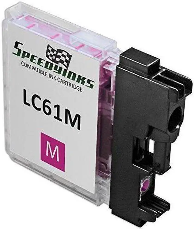 Alt view image 4 of 4 - Speedy Inks Compatible Ink Cartridge Replacements for Brother LC61 (2 Black, 1 Cyan, 1 Magenta, 1 Yellow, 5-Pack)