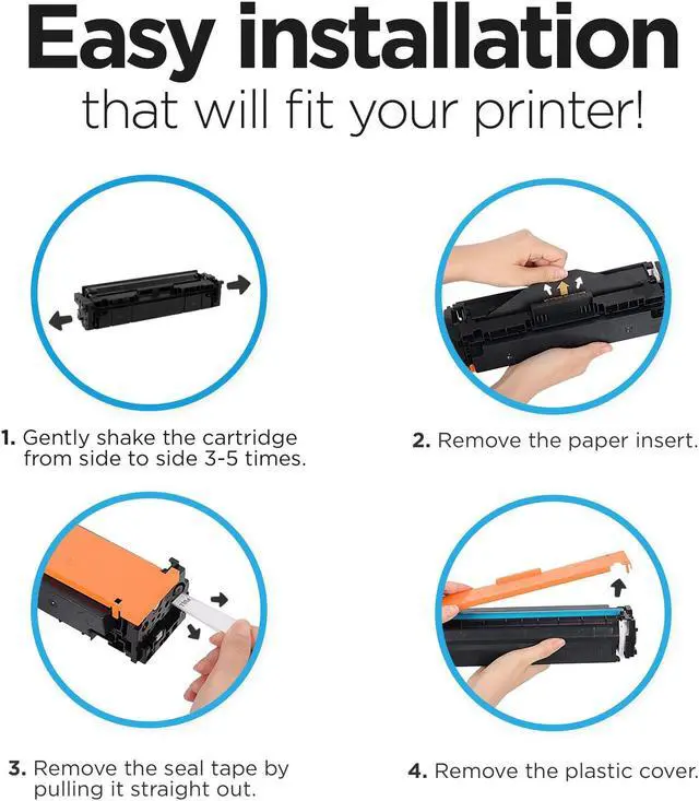 Alt view image 7 of 7 - LD Products Compatible Toner Cartridge Replacement for HP 206A 206X W2110A W2110X (Black, 3-Pack)