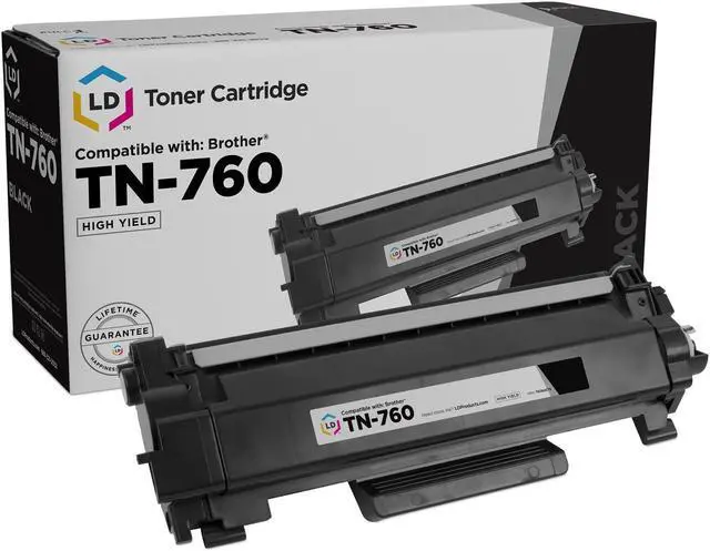 Main image of LD Products Compatible Toner Cartridge Replacement for Brother TN760 TN-760 TN 760 TN730 TN-730 (Single Black)