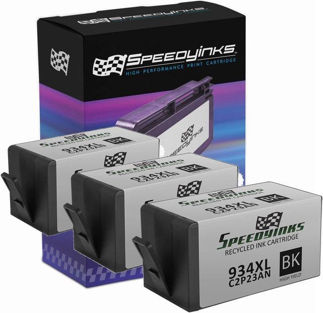 Main image of Speedy Inks Remanufactured Ink Cartridge Replacement for HP 934XL High-Yield (Black, 3-Pack) Compatible with OfficeJet 6812 OfficeJet 6815 OfficeJet Pro 6230 6830 6835