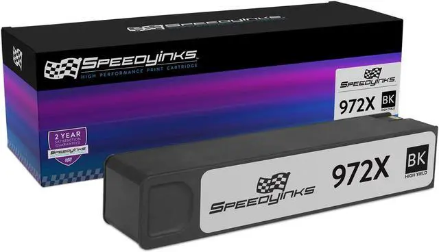 Main image of Speedy Inks Compatible Ink Cartridge Replacement for HP 972X F6T84AN High Yield (Black Single) Compatible with HP PageWide Pro: 352dw, 377dw, 452dn, 452dw, 477dn, 477dw, 552dw, 577dw, 577dw MFP, 577z