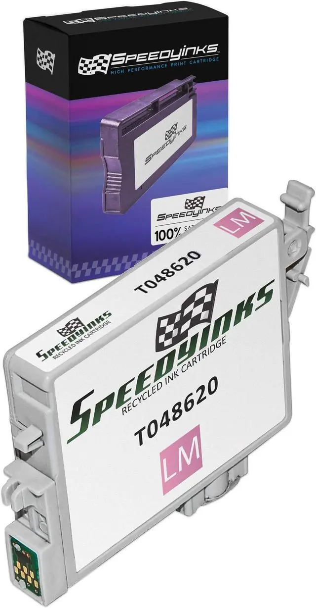 Main image of Speedy Inks Remanufactured Ink Cartridge Replacement for Epson T048620 (Light Magenta) Compatible with EPSON RX Series RX500 RX600 RX620 Stylus R200 R220 R300 R300M R32