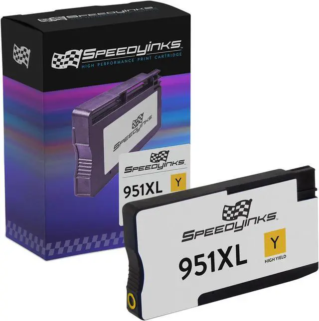 Main image of SPEEDYINKS Compatible Ink Cartridge Replacement for HP 951XL CN048AN High Yield (Yellow) For use in and works with HP OfficeJet Pro 251dw, 276dw, 8100, 8600 Series HP-951 / HP-951XL / HP951 / HP 951