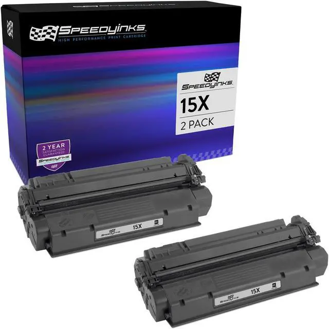 Main image of SPEEDYINKS Compatible Toner Cartridge Replacement for HP 15X High Yield (Black, 2-Pack)