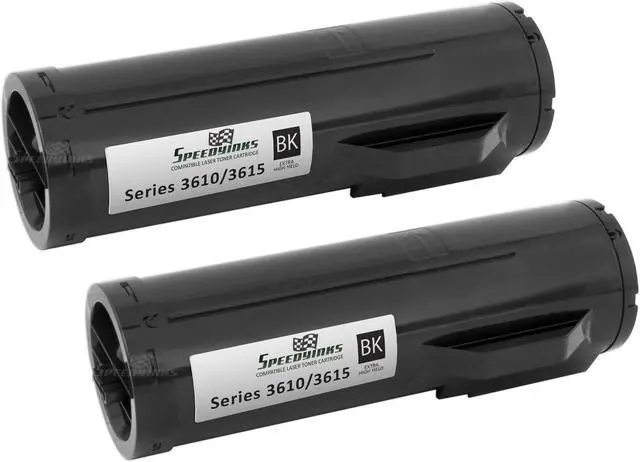 Main image of Speedy Inks - 2PK Compatible Xerox Phaser 3610/ WorkCentre 3615 Series 106R02731 Extra High Capacity Black Toner