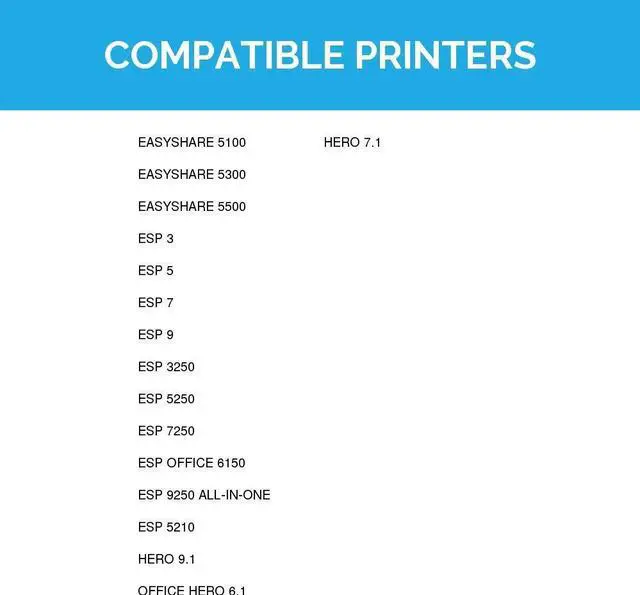 Alt view image 8 of 12 - LD Products Compatible Ink Cartridge Replacement for Kodak 10XL High Yield
