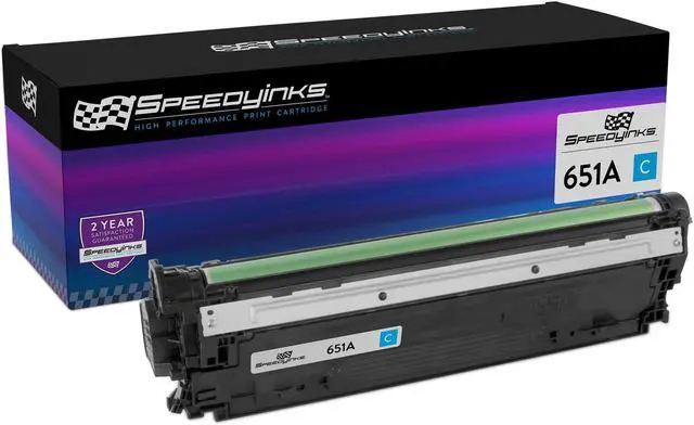 Main image of Speedy Inks Remanufactured Toner Cartridge Replacement for HP 651A CE341A (Cyan) Compatible with 700 Color MFP M775dn 700 Color MFP M775f, 700 Color MFP M775z, 700 Color MFP M775z Plus