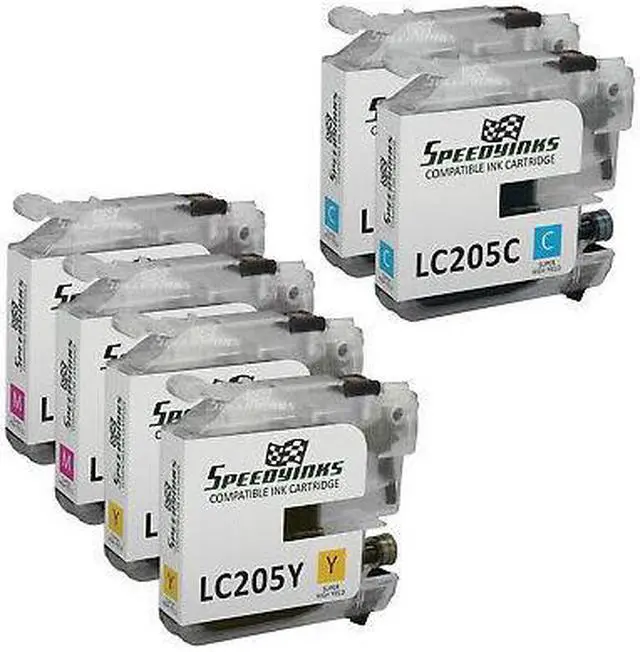 Main image of Speedy Inks - Compatible Brother LC205 Super HY Set 6pk 2x LC205C 2x LC205M 2x LC205Y