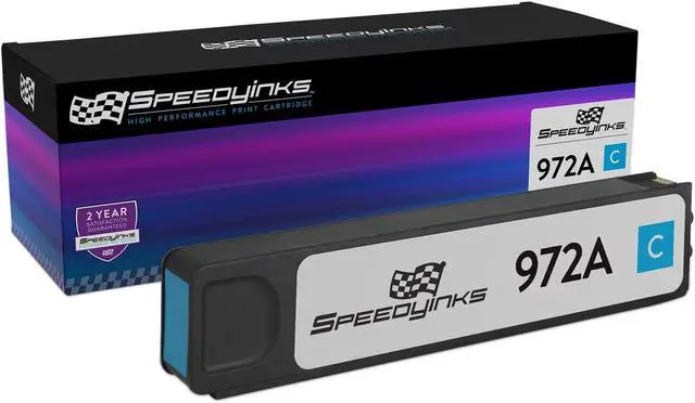 Main image of Speedy Inks Compatible Ink Cartridge Replacement for HP 972A L0R86AN (Cyan) Compatible with HP Printer models HP PageWide Pro 452dn 477dn 552dw 577dw 577z 452dw 477dw