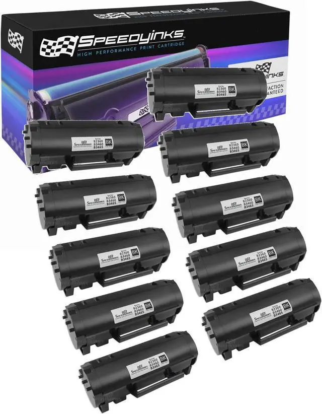 Main image of Speedy Inks Compatible Toner Cartridge Replacement for Dell 331-9805 | B2360 High-Yield (Black, 10-Pack)