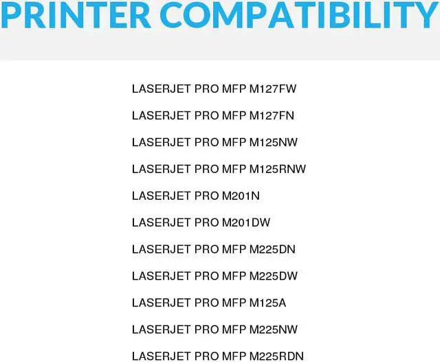 Alt view image 6 of 10 - SPEEDYINKS Compatible Toner Cartridge Replacement for HP 83A CF283A (Black) for use in HP LaserJet Pro MFP M127fn, MFP M127fw, MFP M125nw, MFP M125rnw