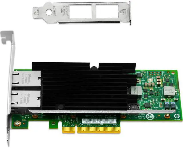 Main image of Macroreer for Intel X540-T2 10GbE Ethernet Converged Network Adapter Dual RJ45 Port Fiber Optic Connectors Network Transceivers