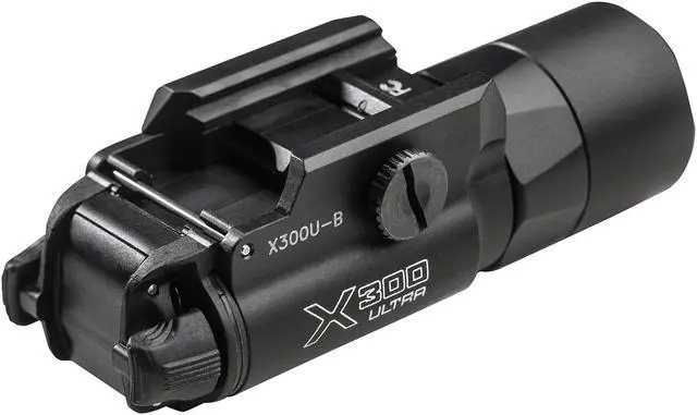 Main image of Surefire Weapon Mounted Flashlight, LED, 600 lm, Blk   X300U-A