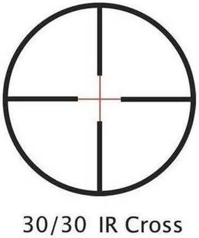Alt view image 10 of 10 - Barska AC10056 Huntmaster Pro 3-12x50 IR Rifle Scope w/ Illuminated Reticle