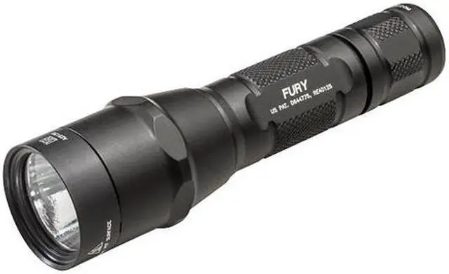 Alt view image 4 of 19 - SureFire Handhelds/Fury Intellibeam Dual Fuel Fury Dual Fuel Intellibeam, Black  (FURY-IB-DF)