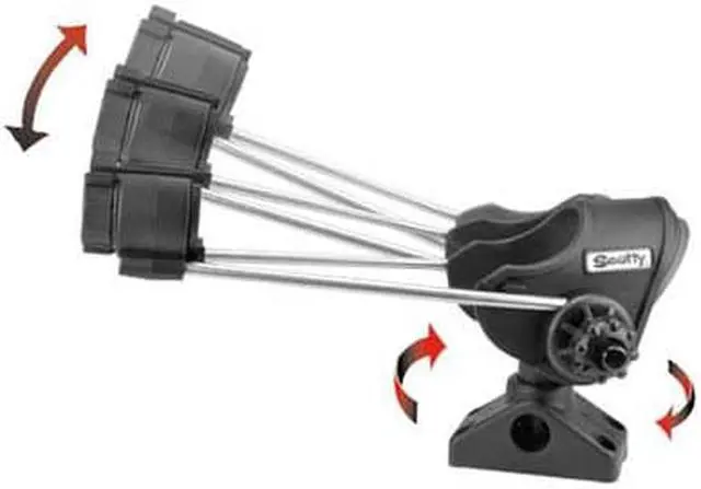 Alt view image 3 of 10 - SCOTTY STRIKER ROD HOLDER W/ 241 SIDE/DECK MOUNT