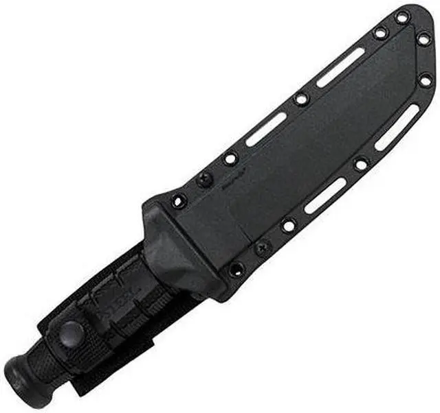Alt view image 3 of 11 - Cold Steel Leatherneck Fixed Blade 7.0 in Black Polymer Hndl