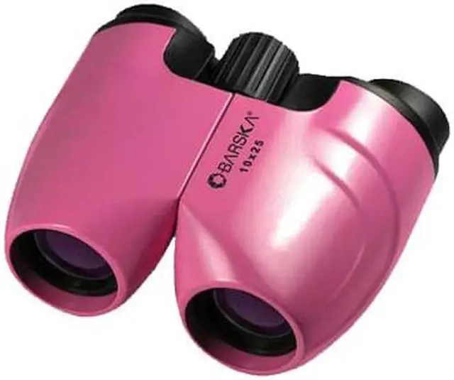 Alt view image 2 of 4 - BARSKA OPTICS CO11371 BARSKA OPTICS CO11371 10X25 Pink Porro Binoculars, Blue Lens,CP