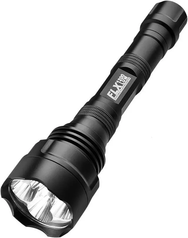 Alt view image 5 of 7 - Barska 1200 Lumen High Power Tactical Flashlight, Black -