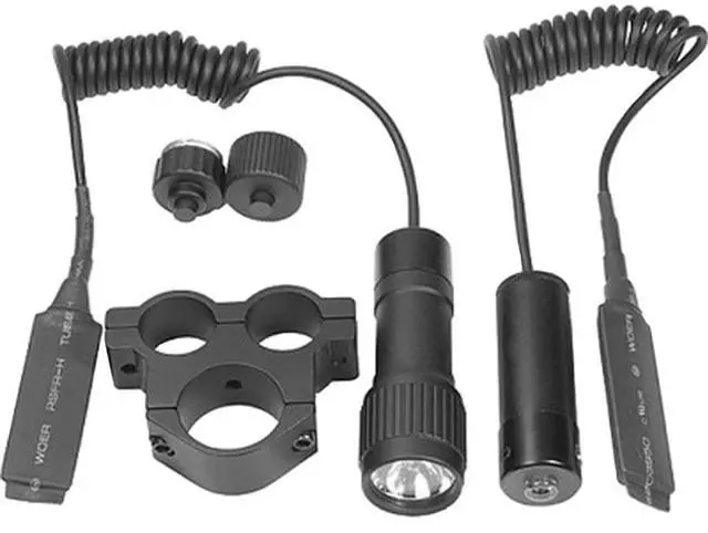 Alt view image 5 of 7 - Barska AU11005 Tactical Red Laser Sight System with Flashlight and Mount