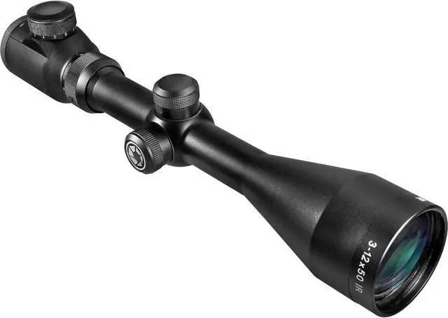 Alt view image 9 of 10 - Barska AC10056 Huntmaster Pro 3-12x50 IR Rifle Scope w/ Illuminated Reticle