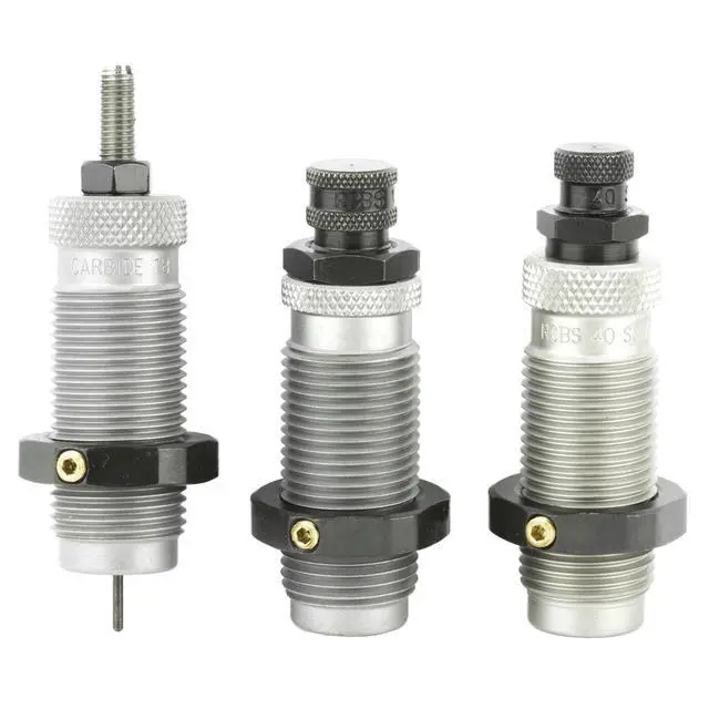 Alt view image 4 of 4 - RCBS Carbide Three-Die Set Taper Crimp .40 S&W/10mm Auto