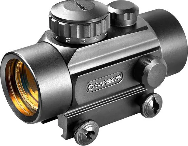 Alt view image 8 of 15 - BARSKA OPTICS AC11088 BARSKA OPTICS AC11088 30mm Red Dot, for Crossbow