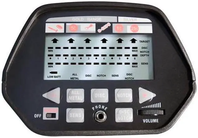 Main image of BARSKA BE11642 BARSKA ELITE EDITION METAL DETECTOR