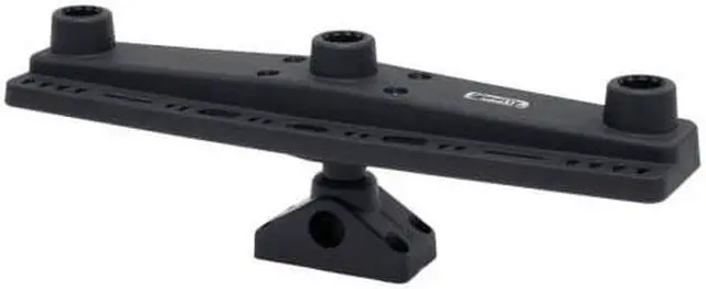 Alt view image 2 of 9 - Scotty 257 Triple Rod Holder Mount - Board only