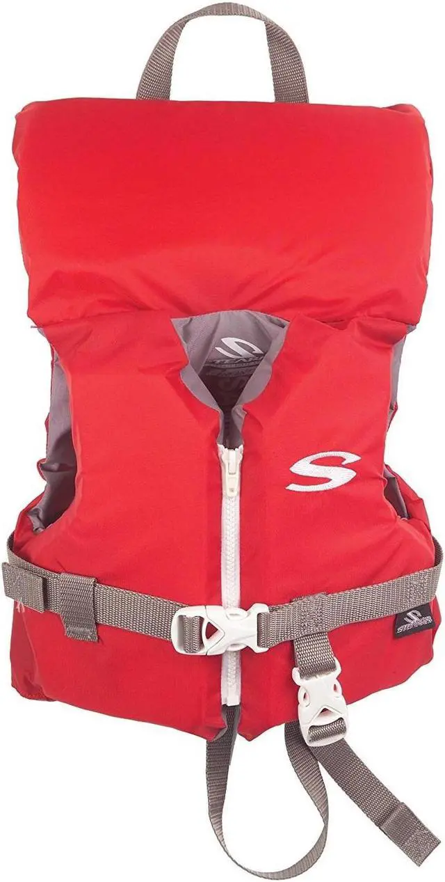 Main image of STEARNS CLASSIC INFANT LIFE JACKET RED UP TO 30 LBS 3000004468