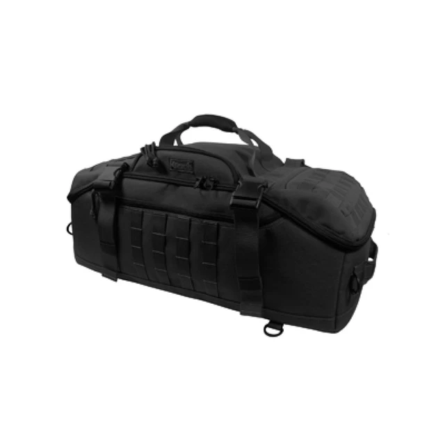 Alt view image 17 of 17 - Maxpedition Doppelduffel Adventure Bag Black