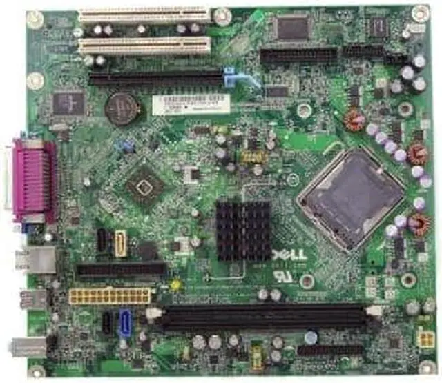 Alt view image 2 of 5 - Dell Up453 P4 System Board For Optiplex Gx320-Up453