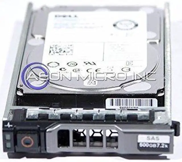 Main image of 55RMX - DELL ENTERPRISE CLASS 500GB 7.2K SAS 2.5  6Gbps INTERNAL HARD DRIVE W/G176J TRAY