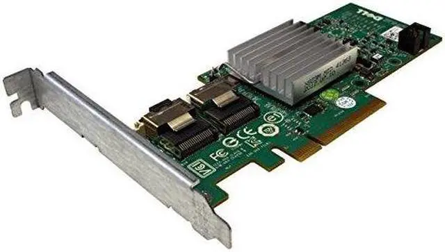 Alt view image 3 of 14 - Dell 47MCV Perc H200 SAS Controller