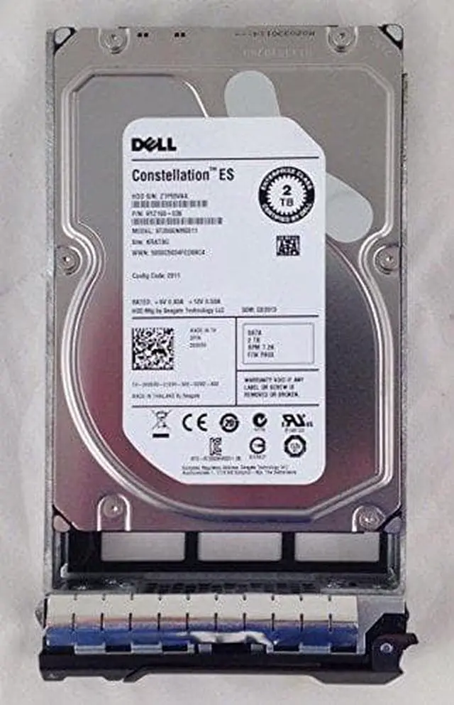 Alt view image 2 of 10 - Dell-IMSourcing 55FX5 2 TB Hard Drive - 3.5" Internal - SATA
