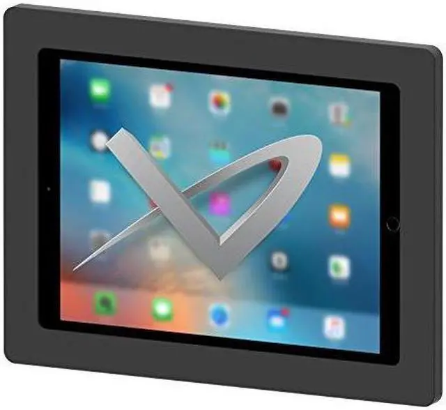 Alt view image 8 of 8 - VidaMount Black On-Wall Tablet Mount compatible with iPad Pro 12.9" (1st/2nd Gen)