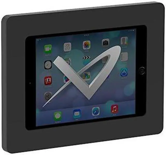 Alt view image 8 of 8 - VidaMount Black On-Wall Tablet Mount compatible with iPad Mini 1/2/3