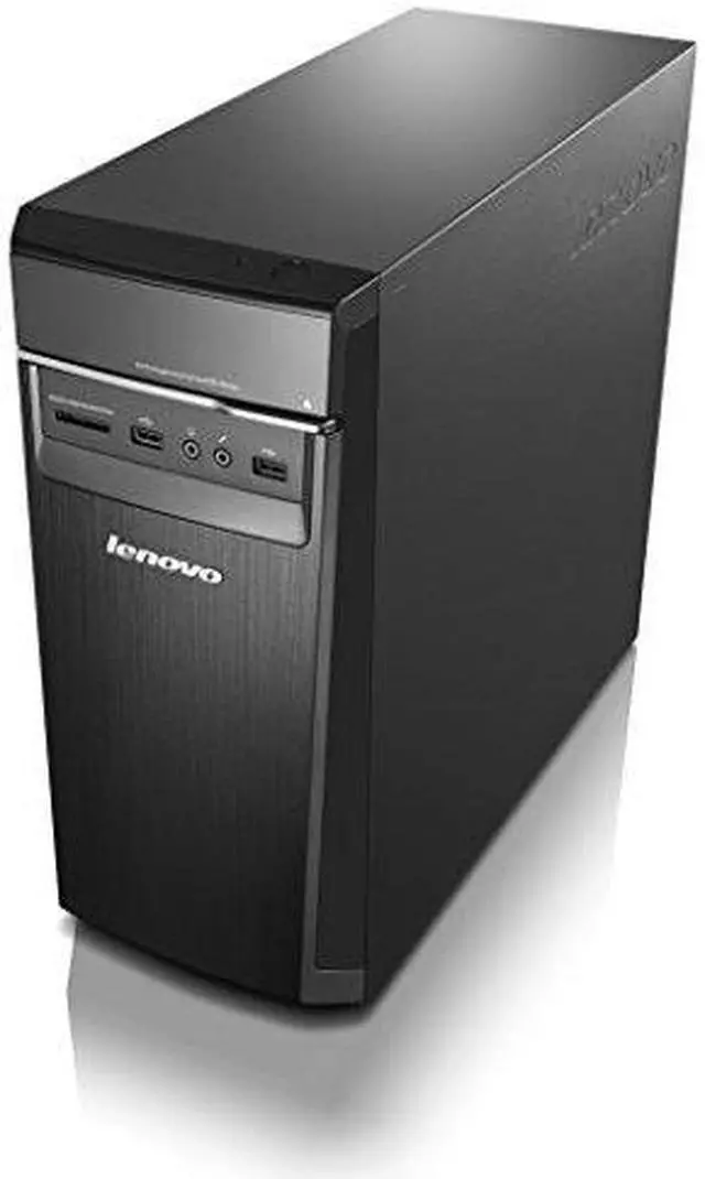 Alt view image 5 of 5 - Lenovo Desktop Computer H50 (90BG003KUS) AMD A10-7800 8GB DDR3 1TB HDD 120GB SSD AMD Radeon R9 360 2 GB GDDR5 Windows 10 Home 64-Bit