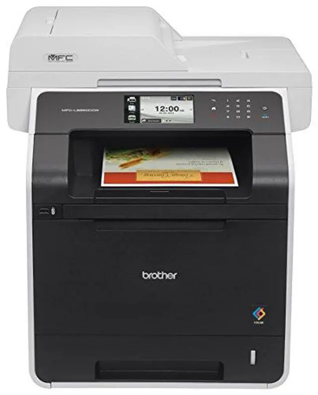 Alt view image 5 of 6 - Brother Printer MFC-L8850CDW Wireless Color Laser Printer with Scanner, Copier and Fax