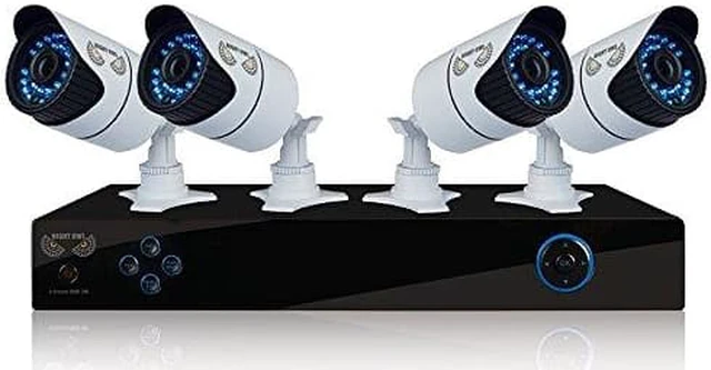 Alt view image 8 of 8 - Night Owl X9-84-1TB 8 Ch. 960H Surveillance DVR + 4 x 900TVL 70° Wide Angle Viewing & 100 ft. of Night Vision In/Outdoor Bullet Cameras, 1TB HDD Pre-Installed