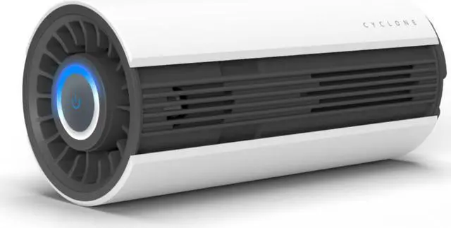 Alt view image 4 of 15 - myGEKOgear Cyclone O2 HEPA 13 Activated Carbon Mini Portable Air Purifier