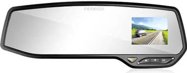 Main image of PAPAGO GOSAFE 1080p Rearview Mirror Dash Camera - GS2688G